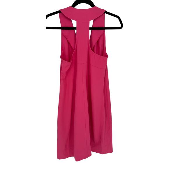 Banana Republic New! Pink Sleeveless V-Neck Knee Length Dress Vacay Summer 4 - Picture 2 of 9